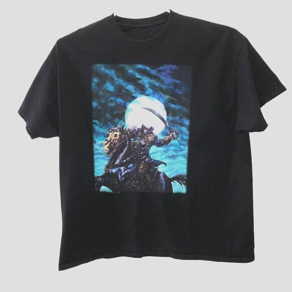 Headless Horseman Size XXL?? Short Sleeve T Shirt Graphic Tee - Picture 1 of 7